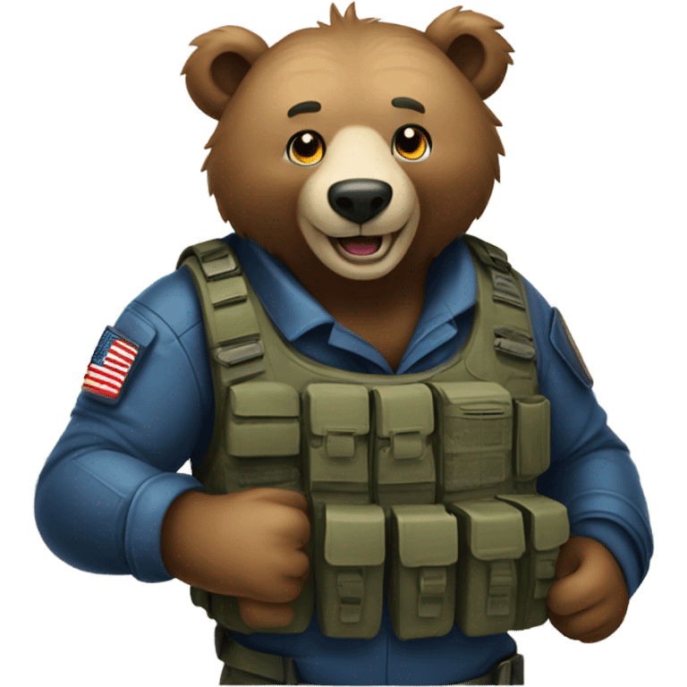 tactical bear thumbs up emoji