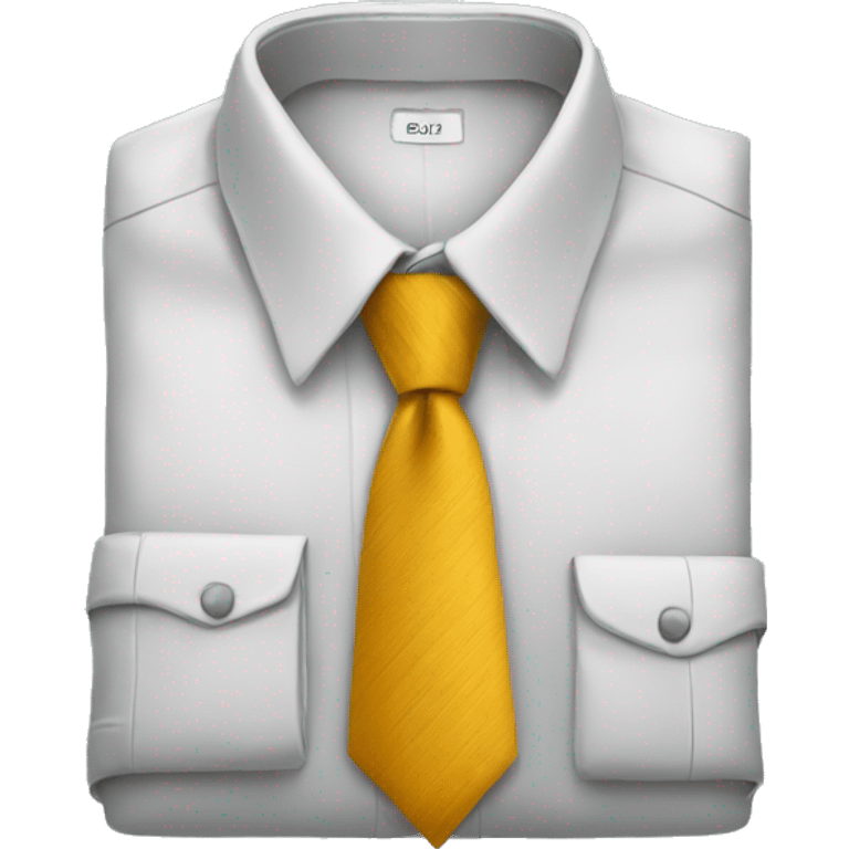 SHIRT WITH TIE  emoji