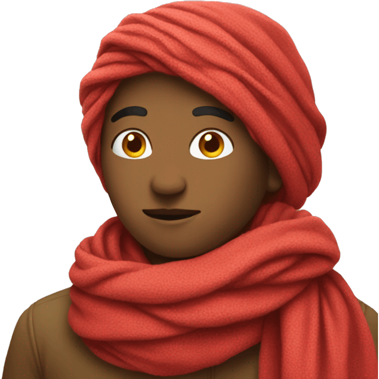 Red scarf emoji