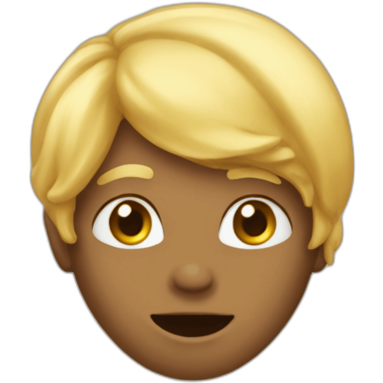 blond poop emoji