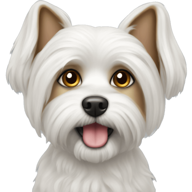 The maltipu dog emoji