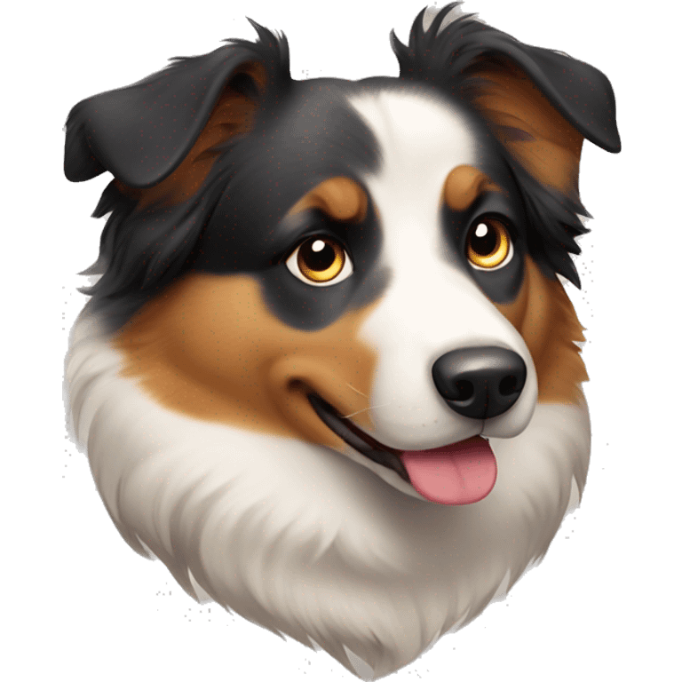 Australian Shepard fat  emoji