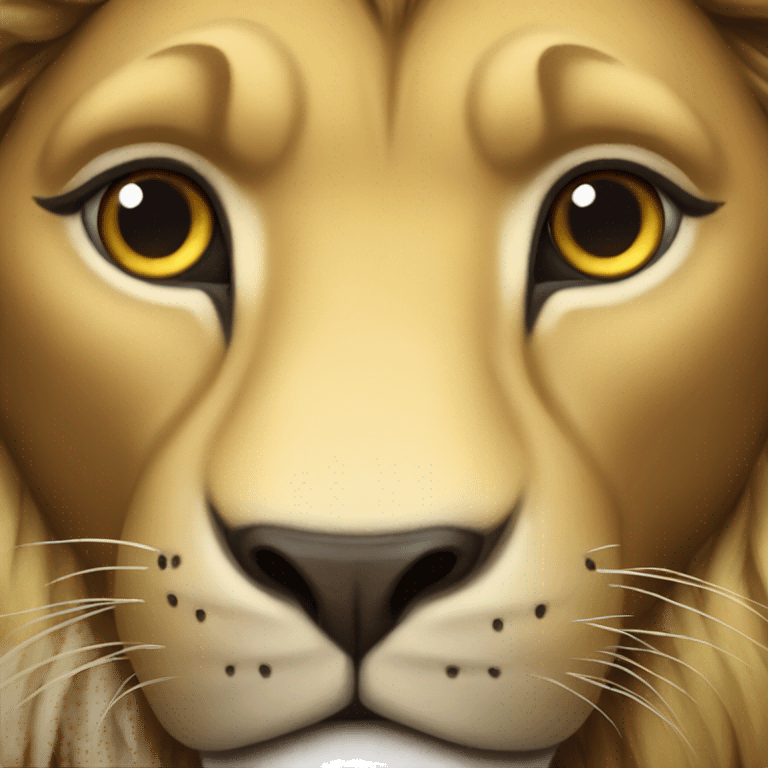 lion love emoji