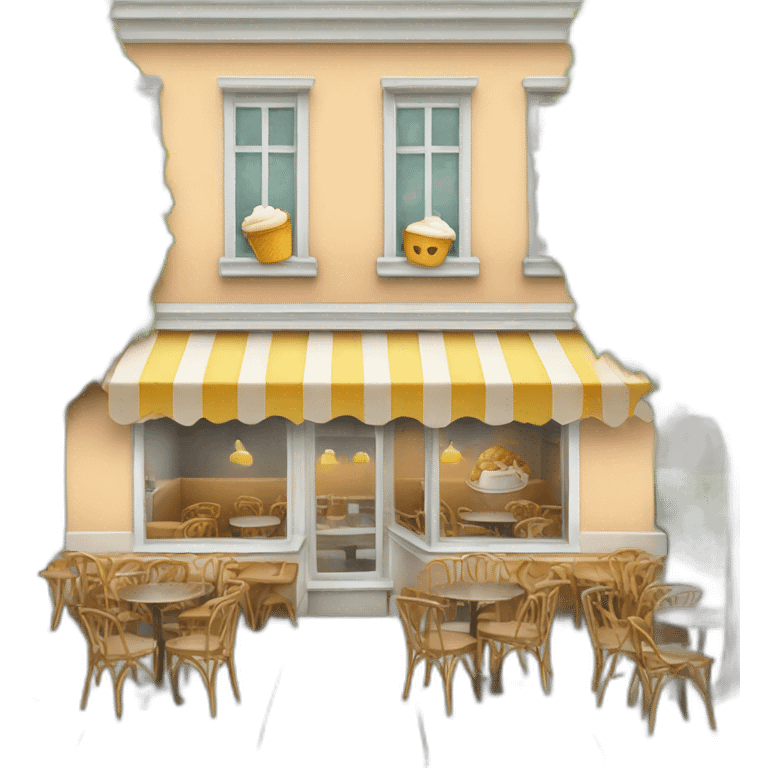 Café glacé emoji