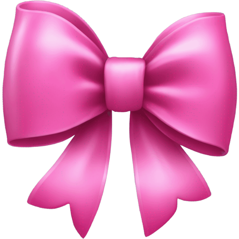 Pink bow emoji