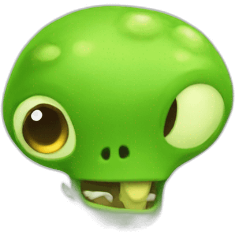 peashooter from plants vs zombies emoji