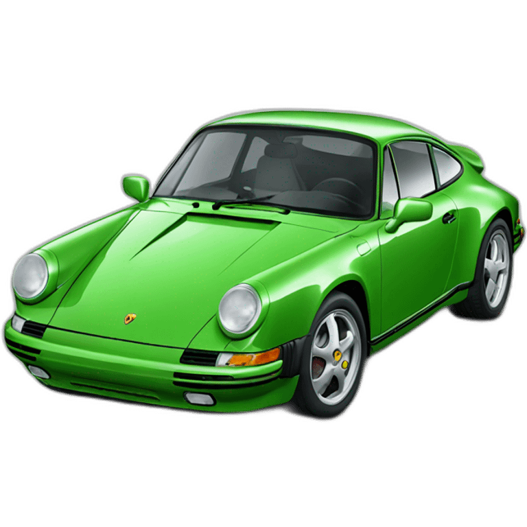 green porsche emoji