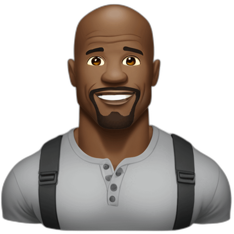 terry crews cartoon wearing henley emoji