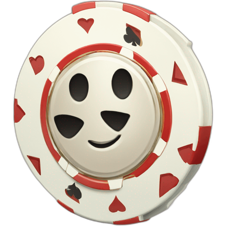 Poker chips emoji