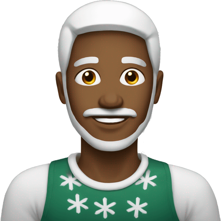 white christmas  emoji