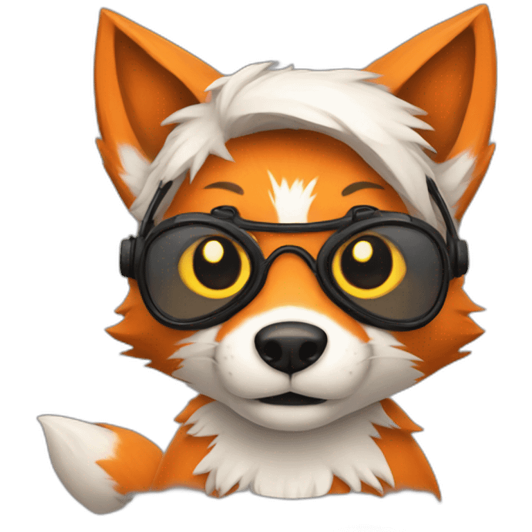  Gamer Fox emoji