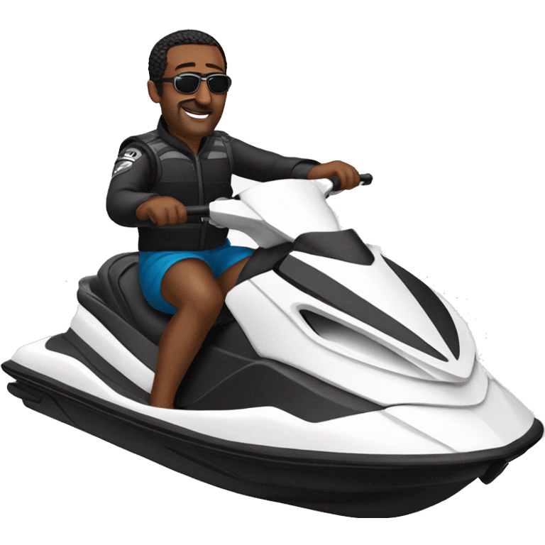 Sarkozi en jet ski emoji