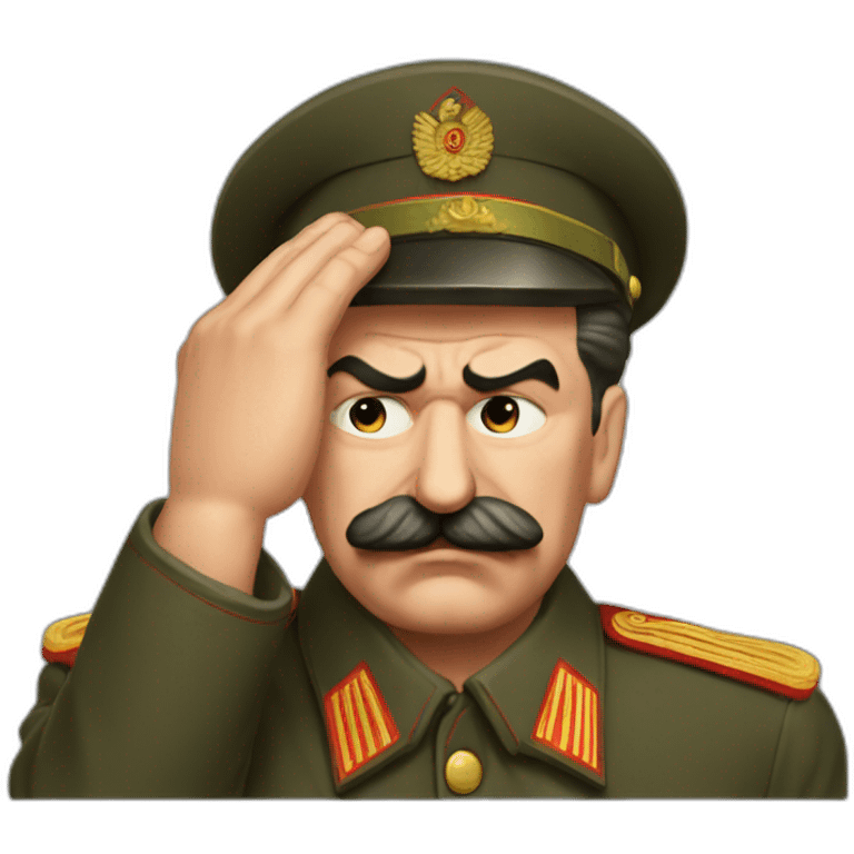 Stalin facepalm emoji