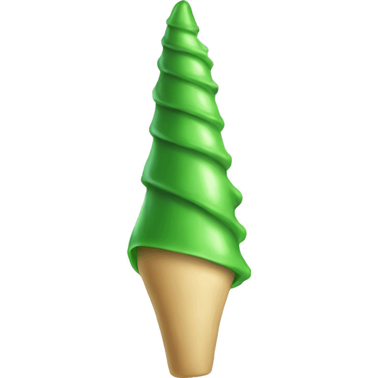 green unicorn horn emoji