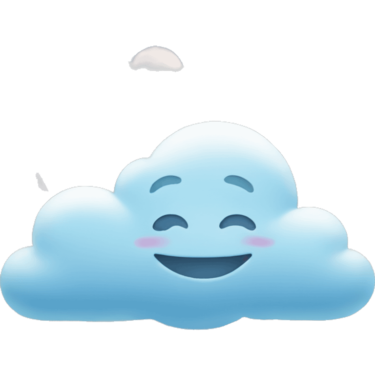 cloud smilin emoji