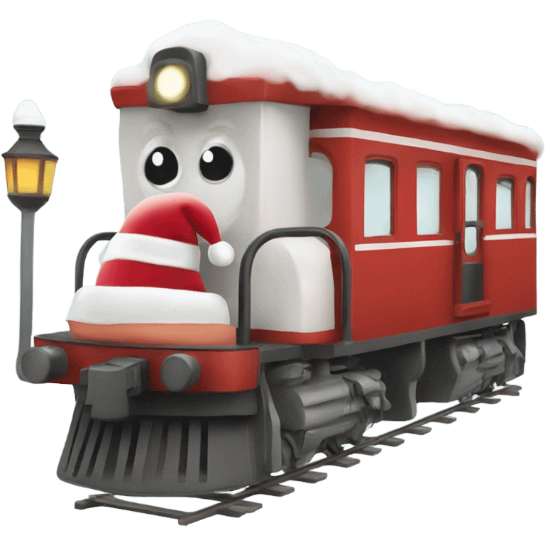 little holiday train for holidaymaker  emoji