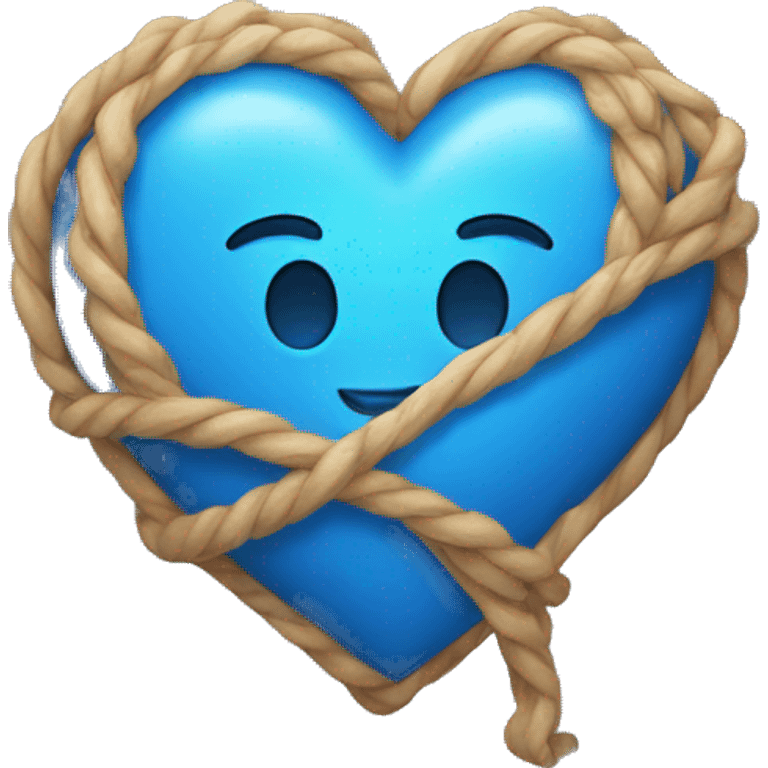 Blue heart  emoji