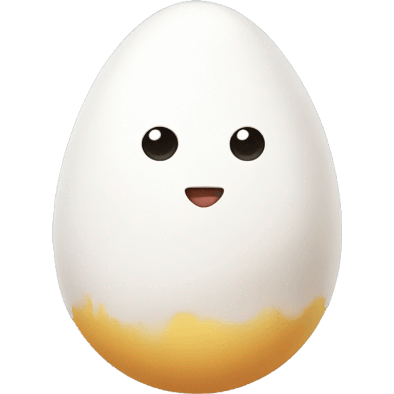 fluffy egg emoji