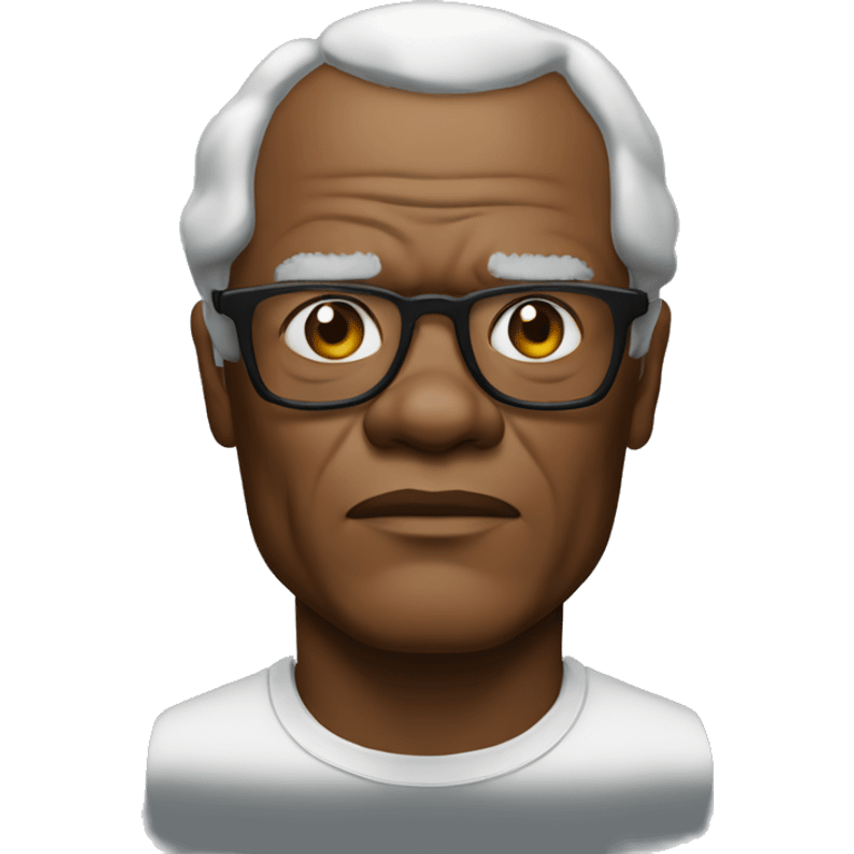 samuel l jackson serious wearing shirt emoji