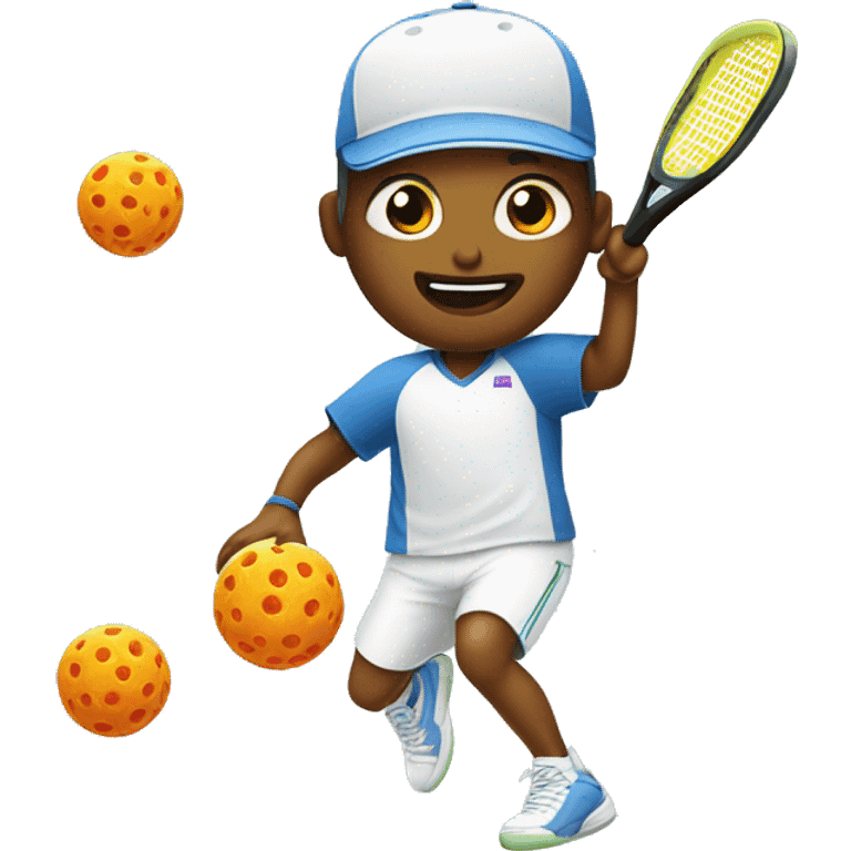 Pickleball player emoji