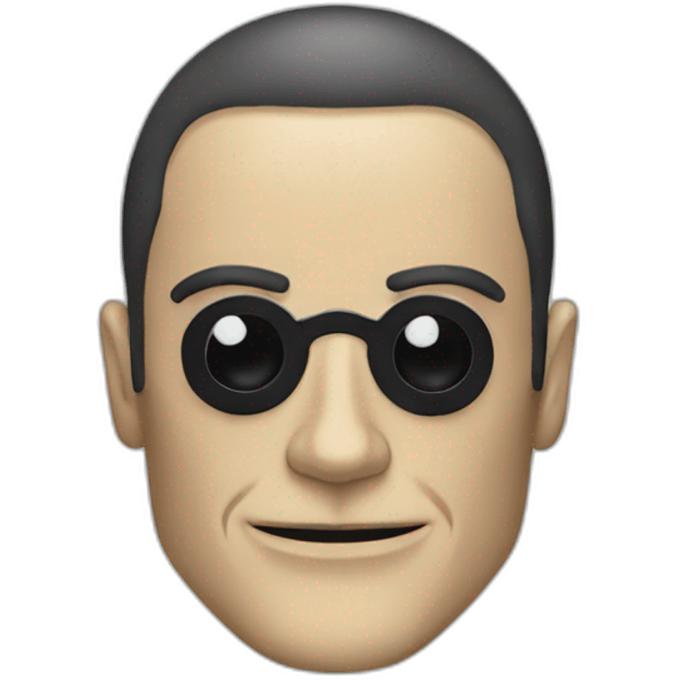 Mr Robot Mask emoji