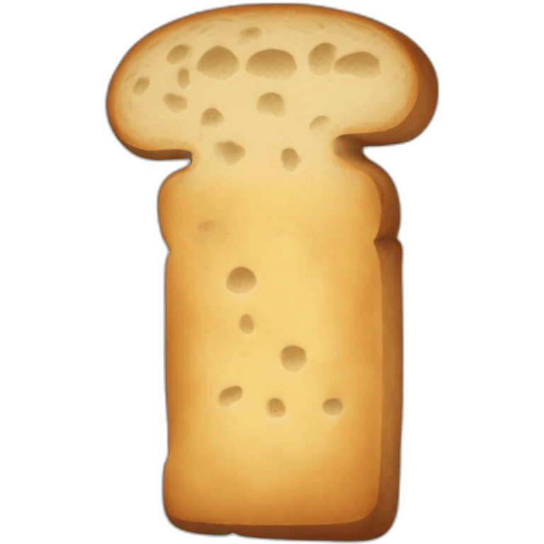 old bread pixelated emoji