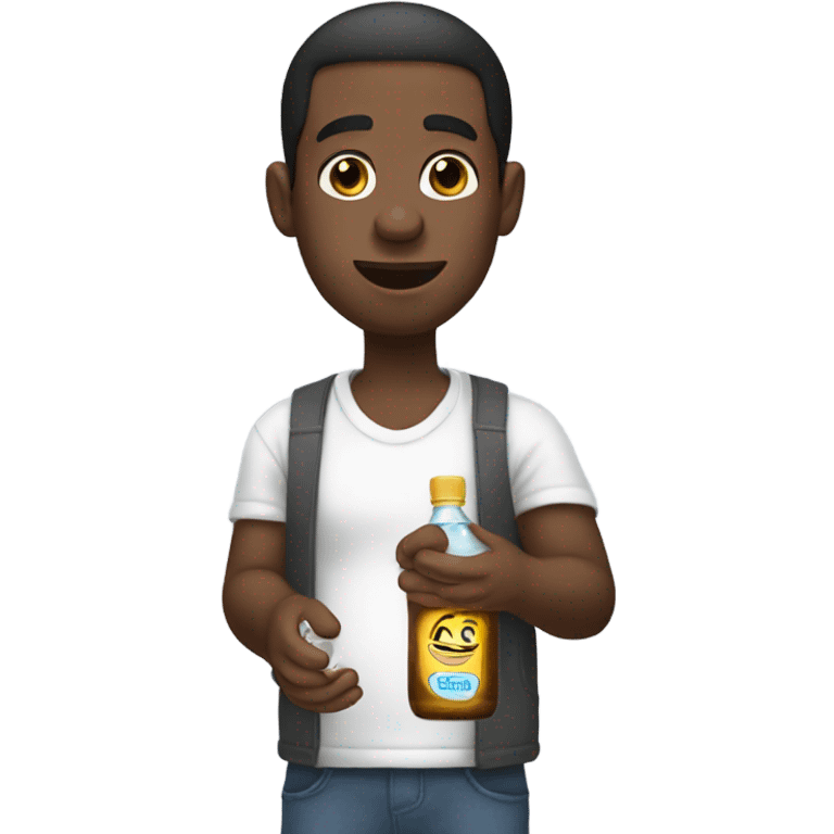 Diddy holding baby oil  emoji