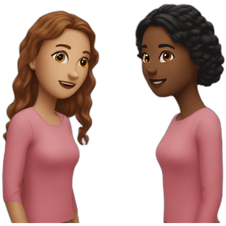 Becky and Lorna emoji