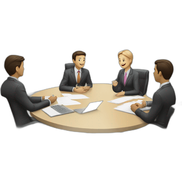 BUSINESS MEETING emoji