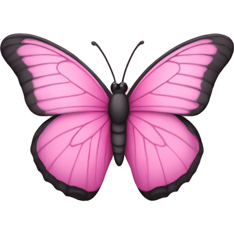 Pink butterfly  emoji