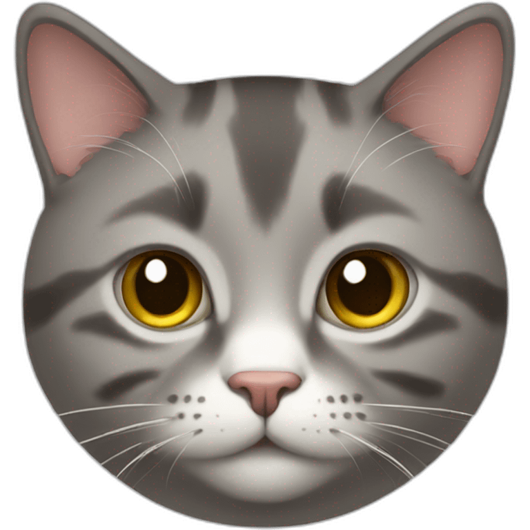 Cat as part of family emoji