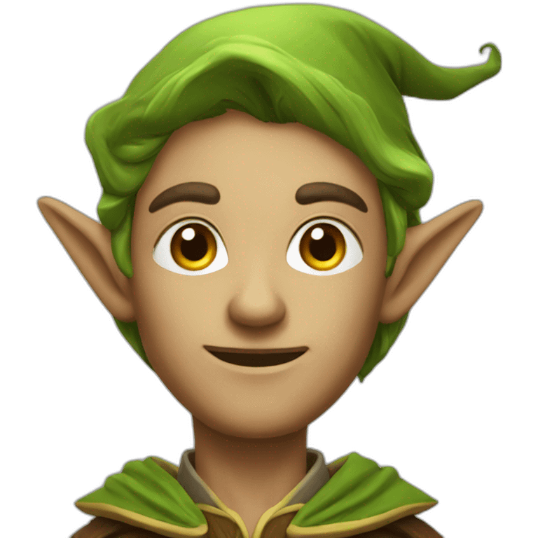 Wood Elf Wizard emoji