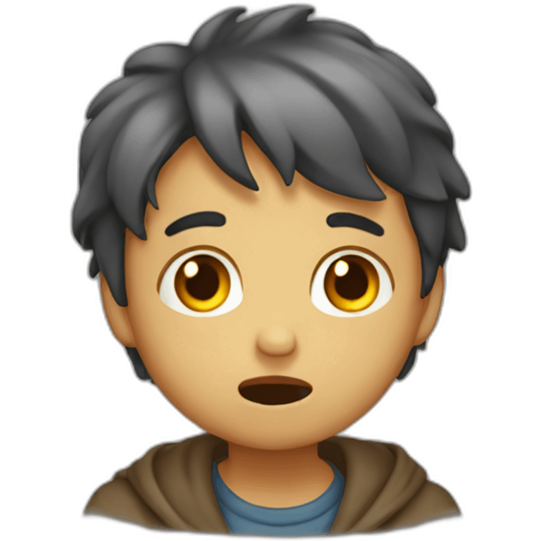 niño llorando emoji