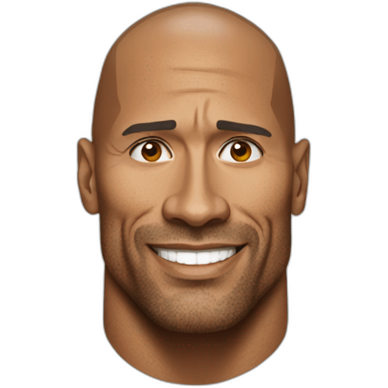 Dwayne johnson emoji