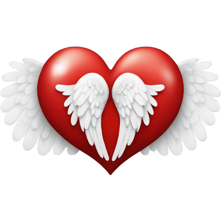 heart with angel wings emoji