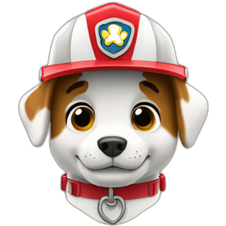 paw patrol marshall emoji