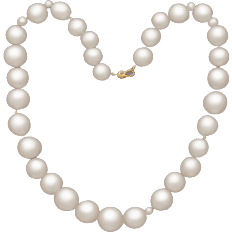 Pearl necklace  emoji