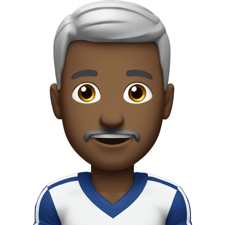 A man ￼ play football ￼ emoji