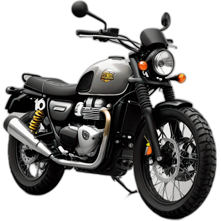 triumph scrambler emoji