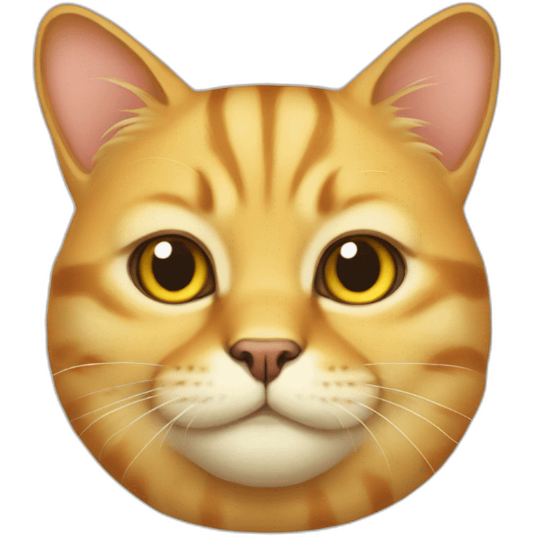 fat-golden-cat emoji