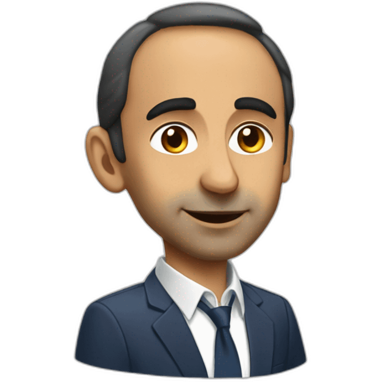 Eric Zemmour playing basketball emoji