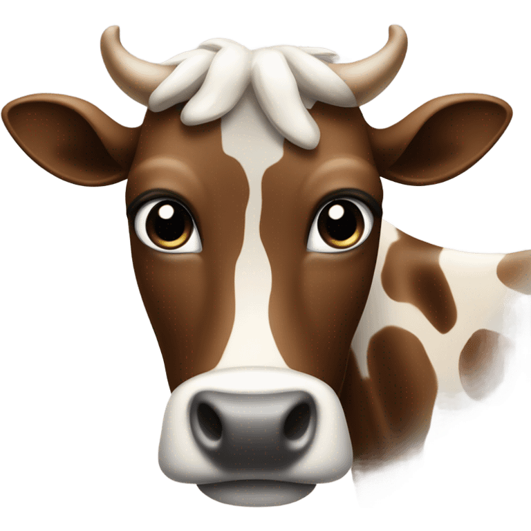 Milka cow  emoji