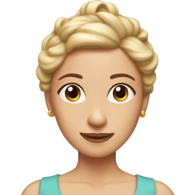 Pilates princess emoji