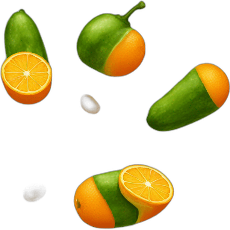 orange-pickle emoji