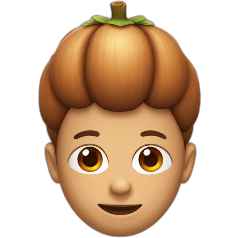 acorn head with shoulders emoji