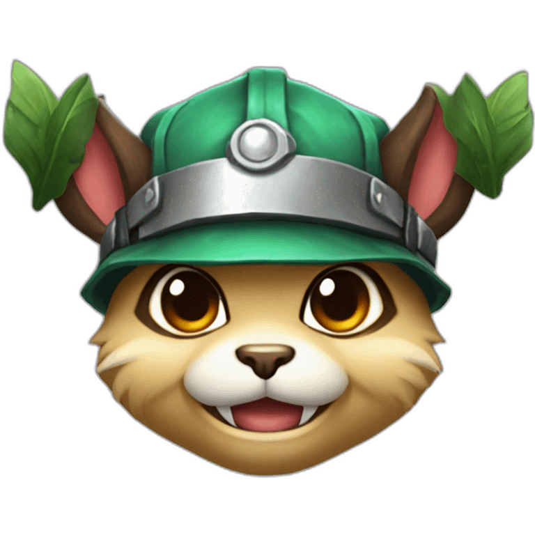 head of teemo from league of legends emoji