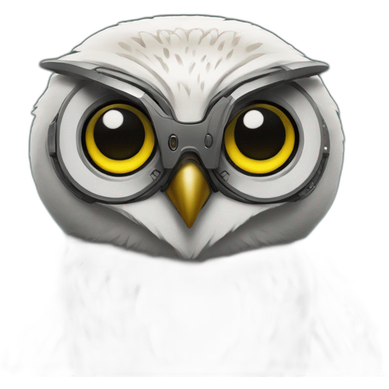 cyberpunk owl emoji