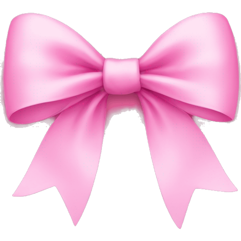 pink bow emoji