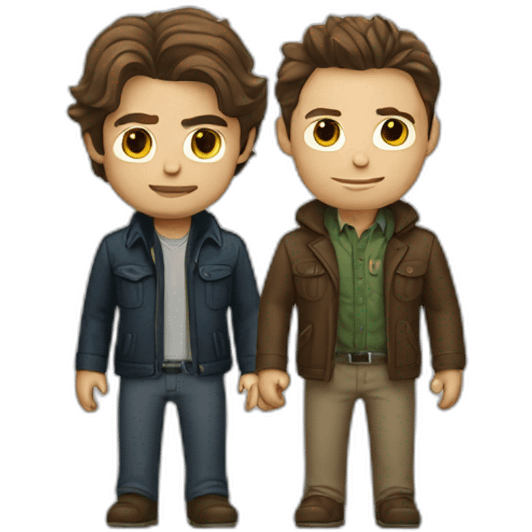 sam and dean winchester emoji