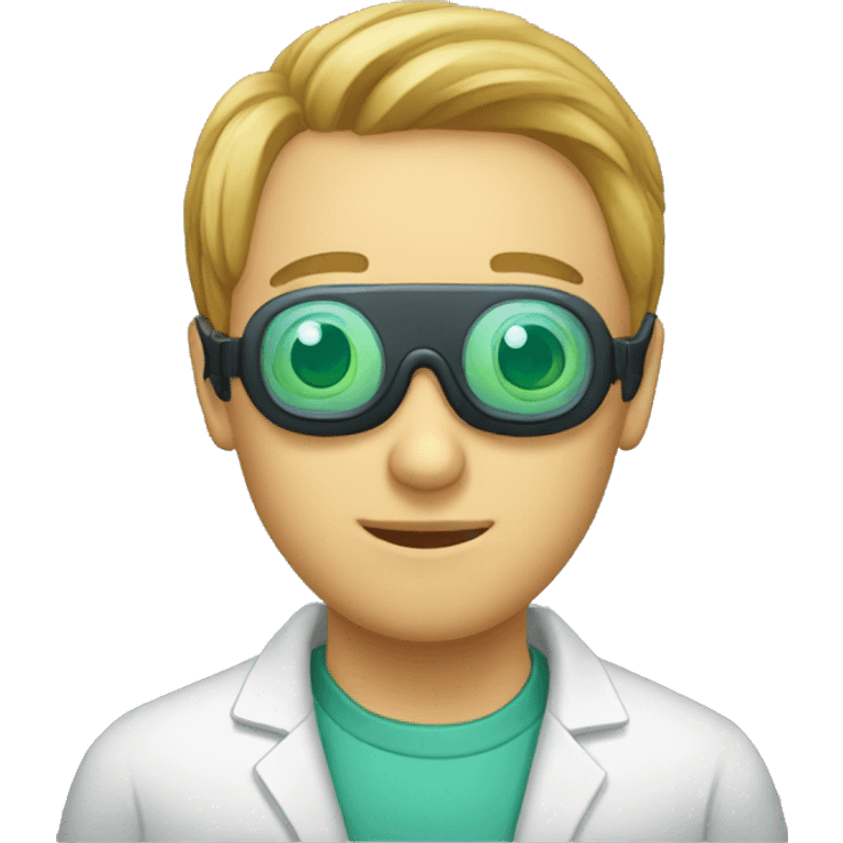 goggles for laboratory (no person) emoji